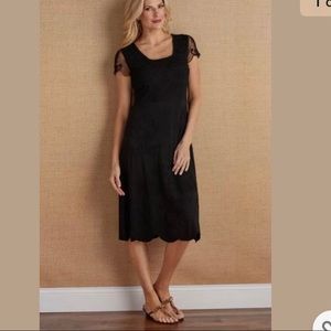 Soft Surroundings Days End Dress in Black